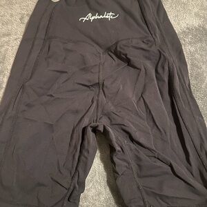 Alphalete Dark Gray Activewear Shorts